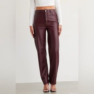Dynamite Gisele Faux Leather Pants